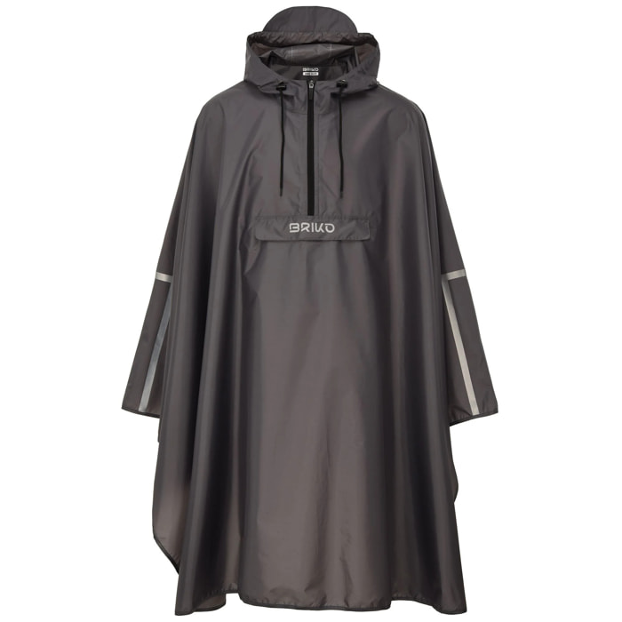 Giacche Briko Uomo Donna Grigio District Poncho
