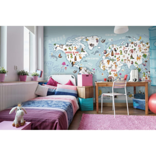 Papier peint panoramique Wonderful Planet - Un décor mural de 9 lés (432x270cm), créé et fabriqué en France Livraison gratuite à partir de 315 € d'achat.