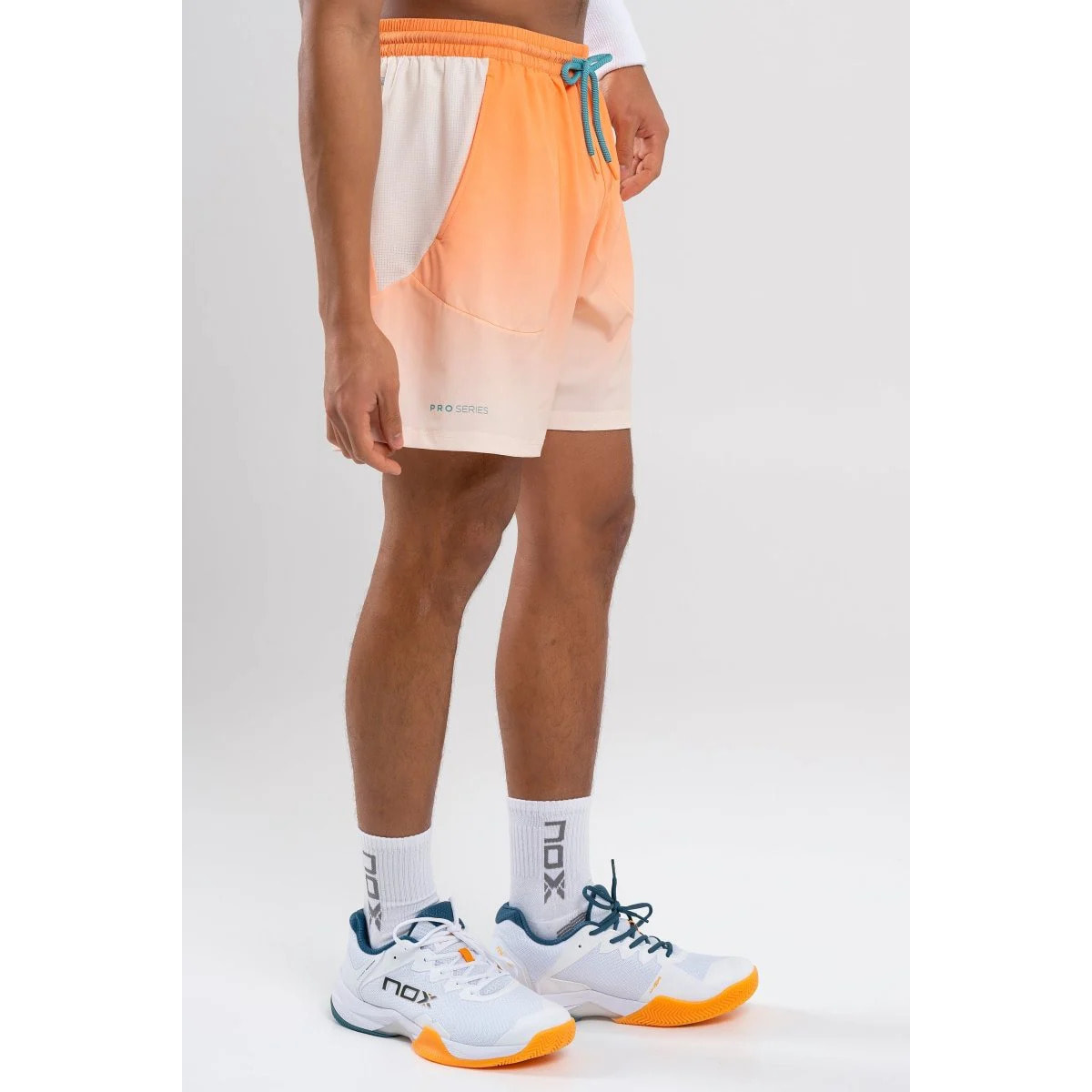 Pantalón corto deportivo hombre PRO naranja