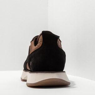 Zapatos 1780 MULTI LEATHER BLACK-CUERO/TURIN color Black-cuero