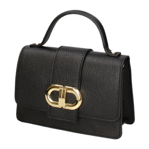 Borsa a mano da donna - Modello Aroa - Vera pelle - 21.0 x 13.5 x 7.0 cm