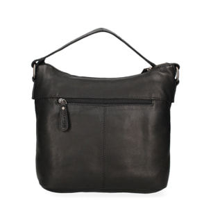 Borsa a tracolla da uomo - Modello False - Vera pelle - 31.0 x 23.0 x 12.0 cm