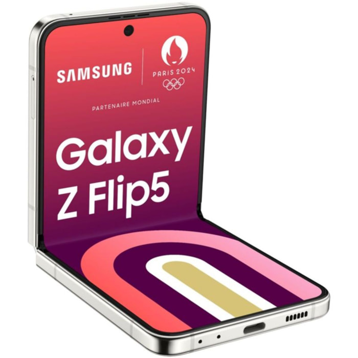 Smartphone SAMSUNG Galaxy Z Flip5 Crème 512Go 5G