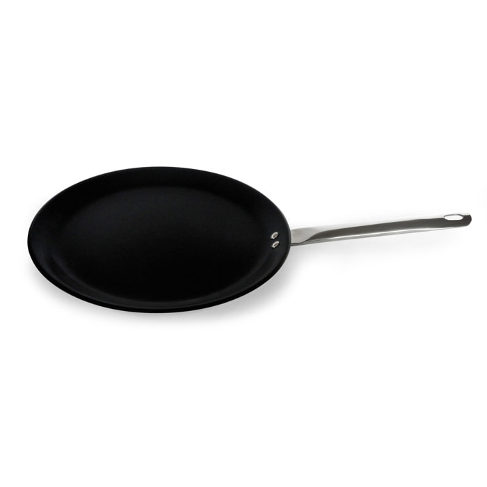 Elysée - Crêpière en inox revêtue 28 cm