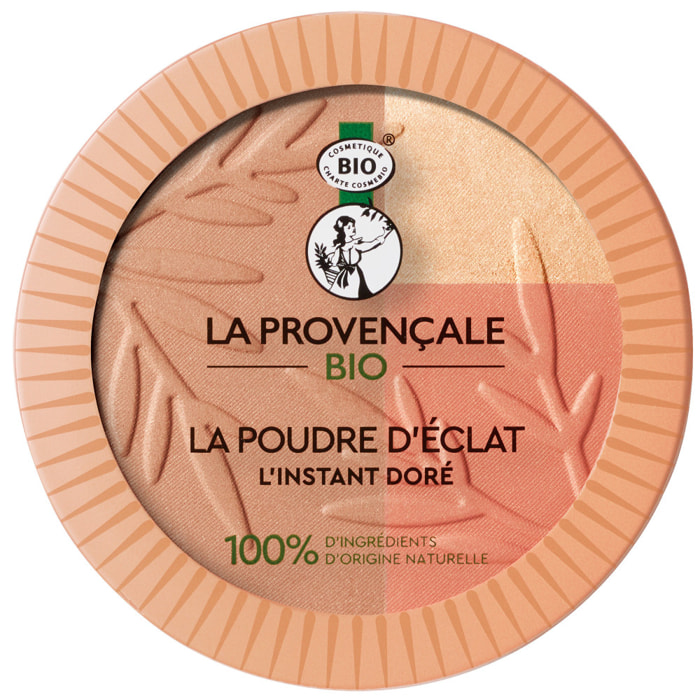 La Provençale Bio La Poudre d'Eclat l'Instant Doré certifiée BIO 8g