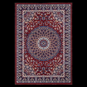 Tapis oriental tissé motif ethnique FEKU