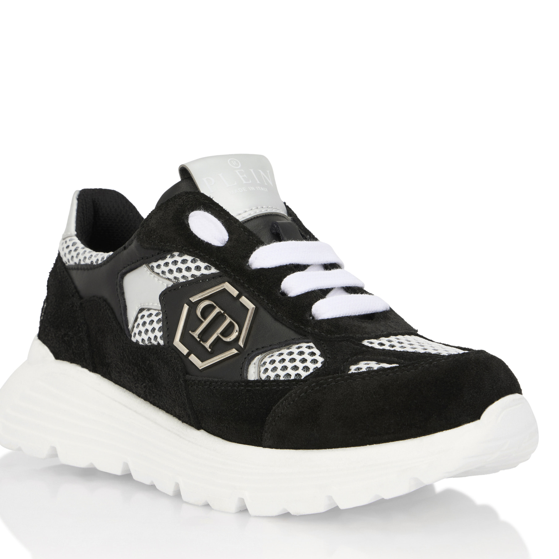 PHILIPP PLEIN Suede Low-Top Sneakers