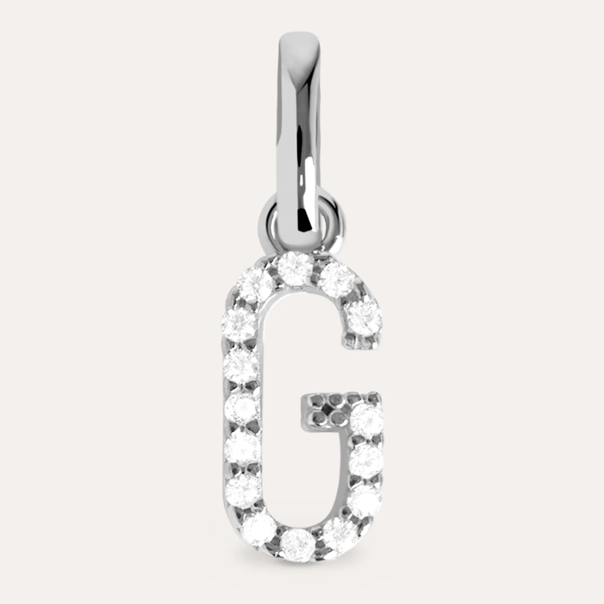Charm Letter Spark Plata