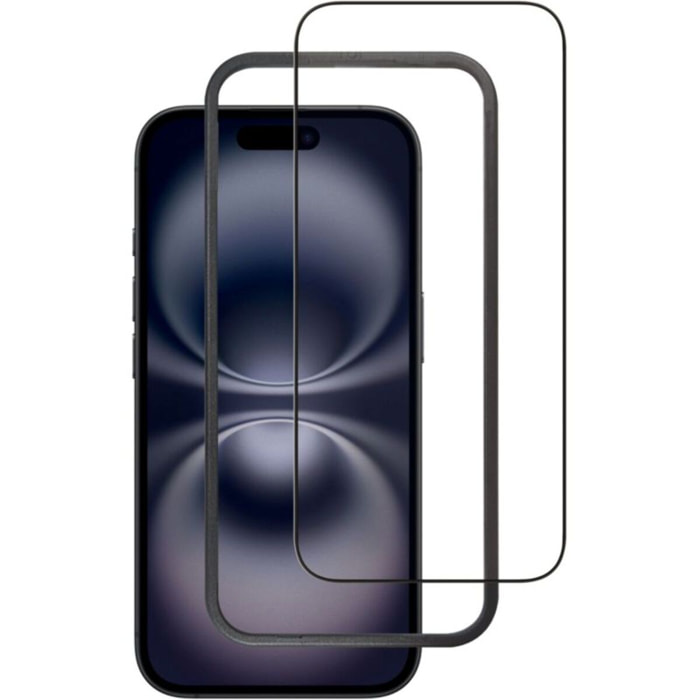 Protège écran ADEQWAT iPhone 16 Pro / 17 verre trempé