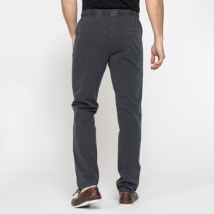 JOGGER PANT IN GABARDINA LEGGERA CON ELASTICO IN VITA