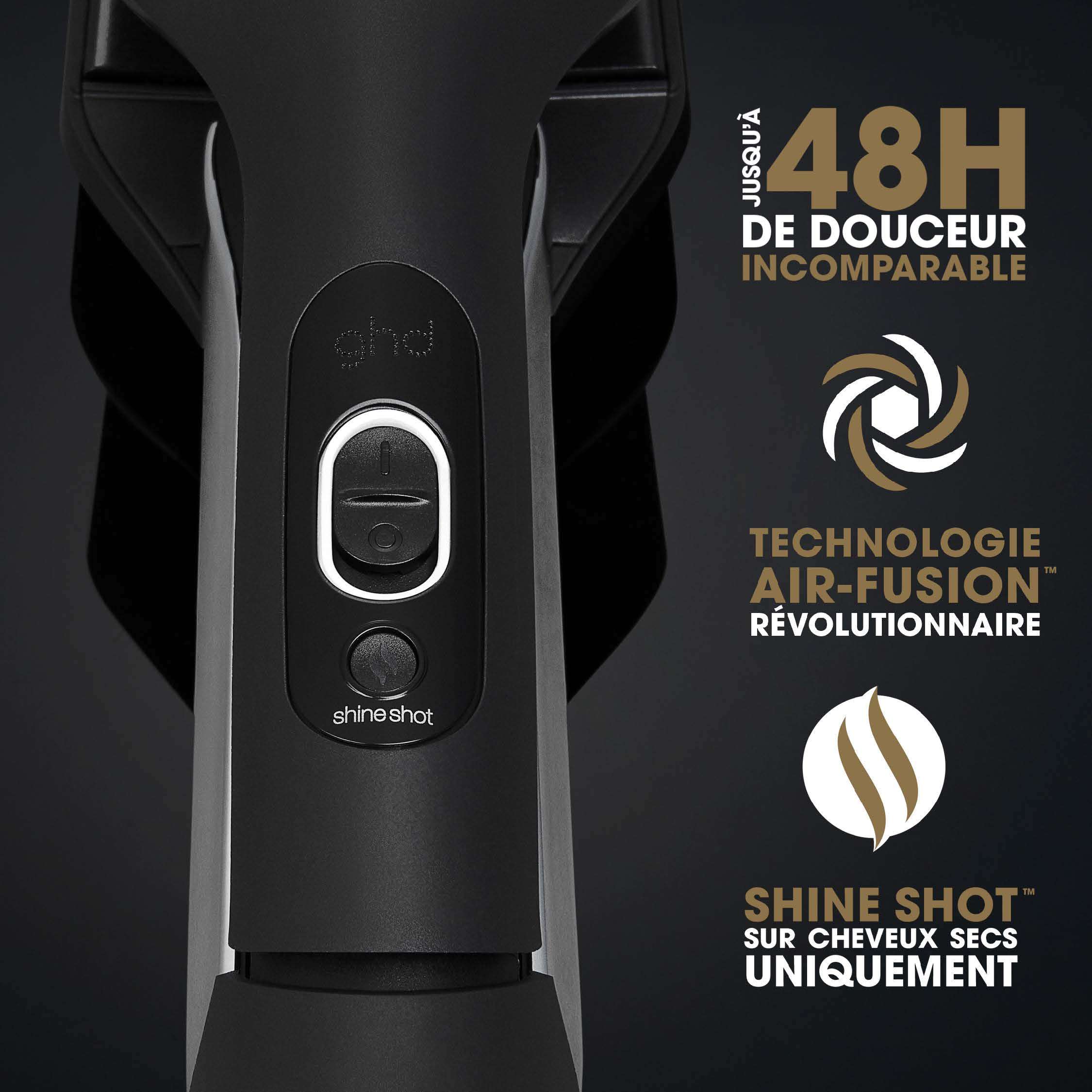 Lisseur séchant 2-en-1 ghd duet style noir