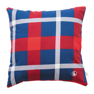 Funda de cojín 40x40cm 100% algodón 300gsm cuadros tartan el ganso