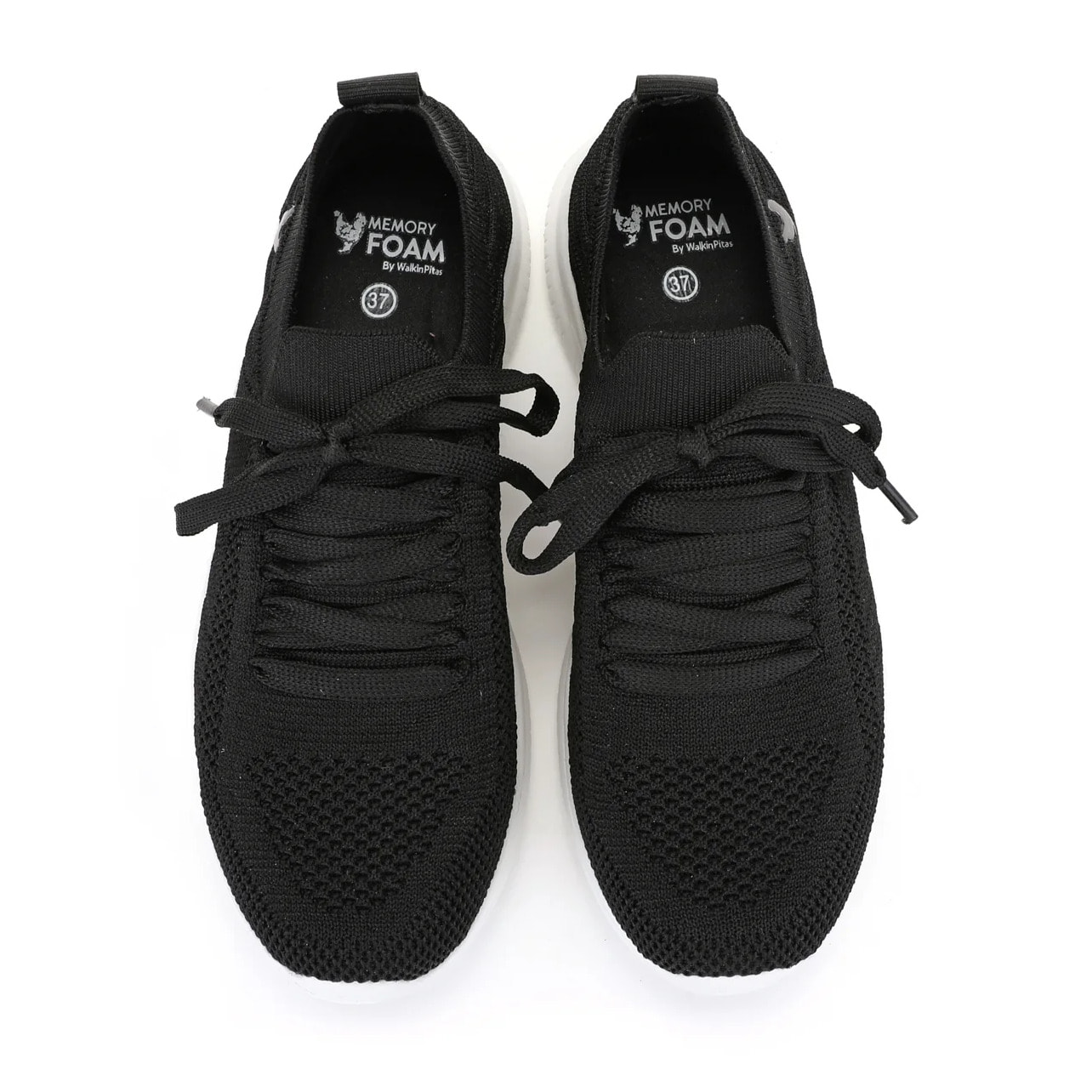 Zapatillas Sara Negro & Blanco