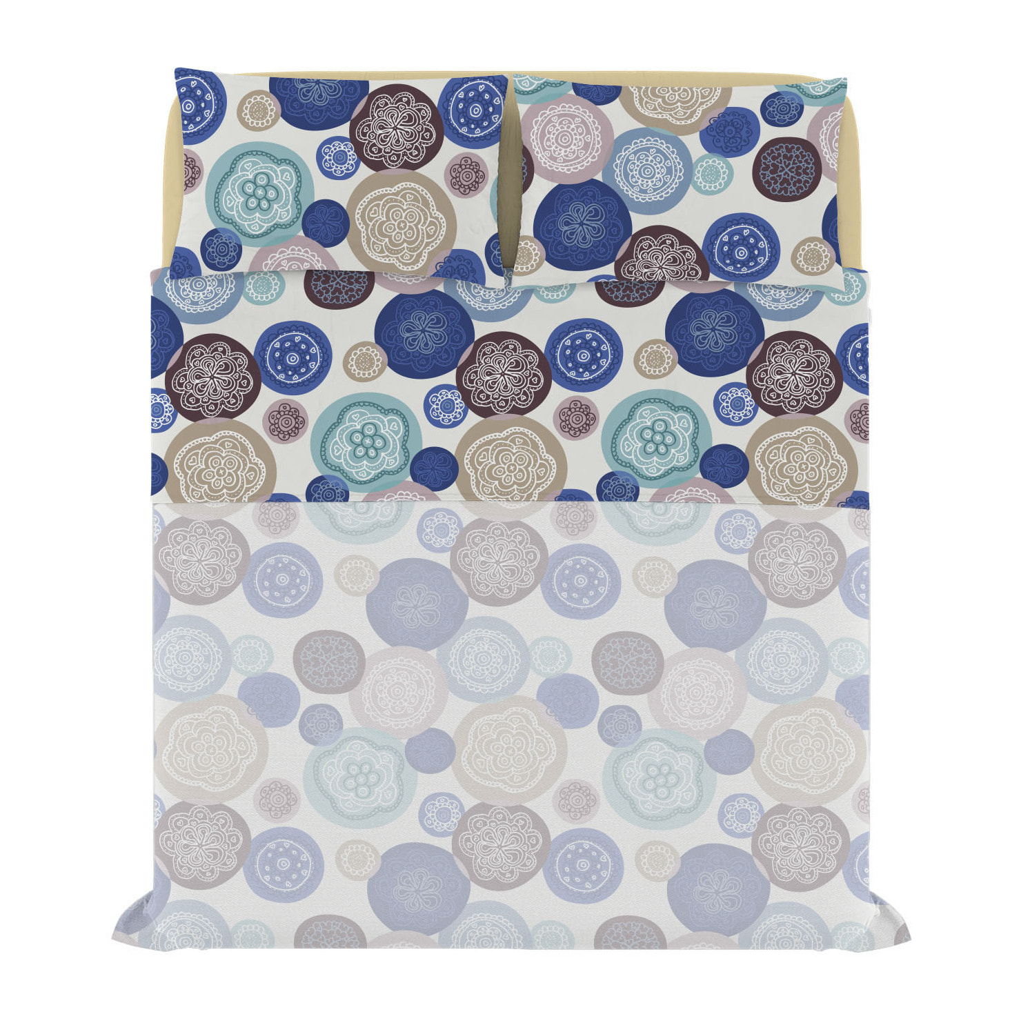COMPLETO LETTO FANTASY, 100% Microfibra - MURRINE