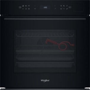 Four encastrable fonction vapeur WHIRLPOOL WOI7A8FPT1SBAF - Pyrolyse, 6ème Sens, Vapeur SteamSens+, Air Fry, TFT