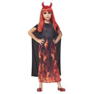 DISFRAZ DIABLESA EN LLAMAS INF