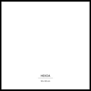 Cadre métal Noir 50x50cm cadre seul