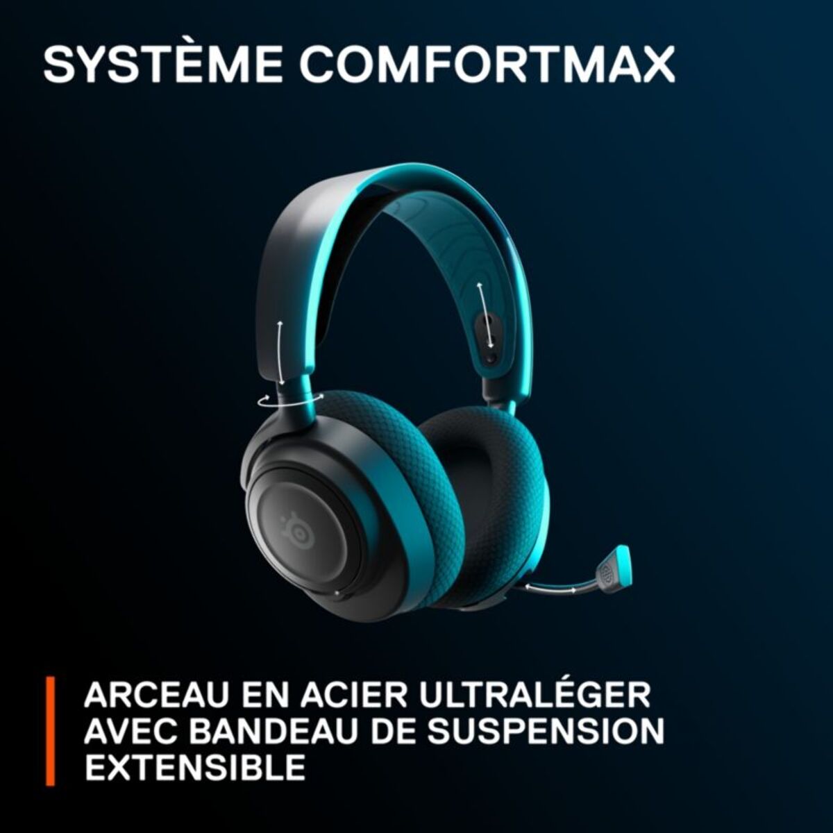 Casque gamer STEELSERIES Arctis Nova 7P