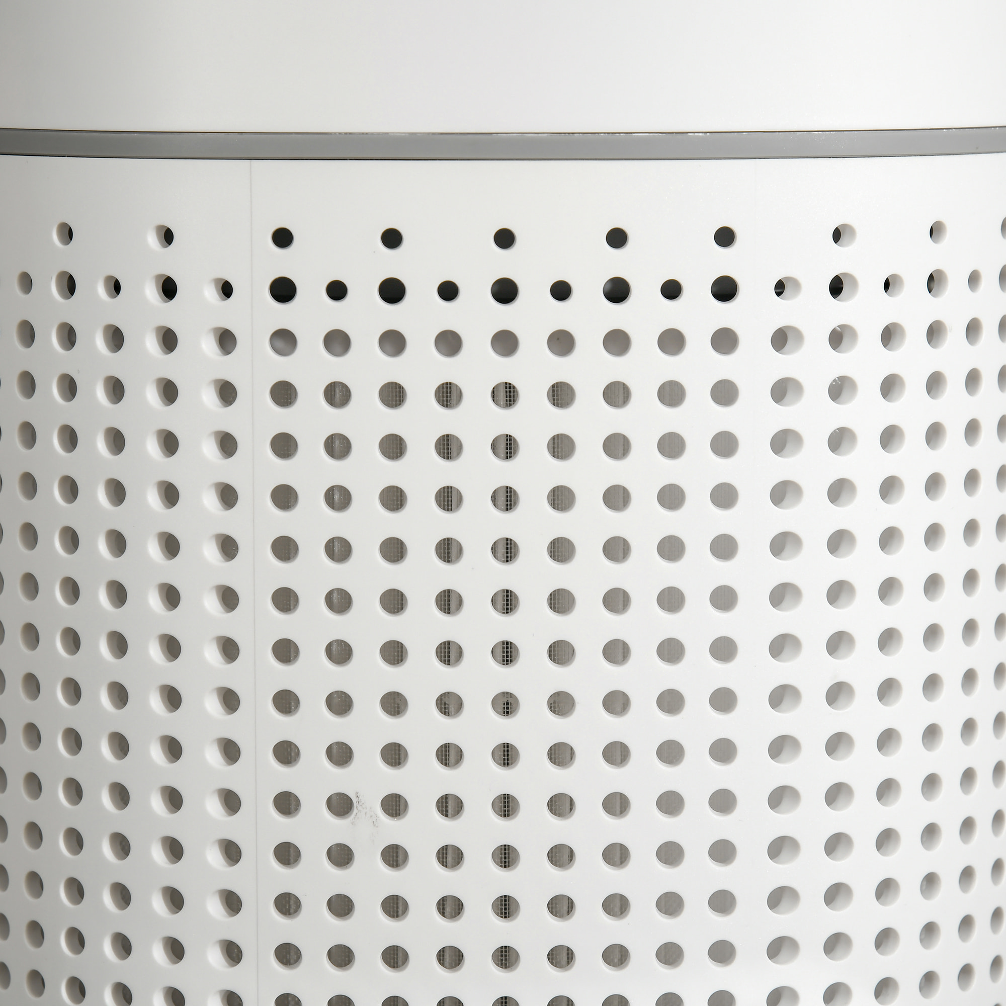 Purificateur d'air 50 W 4 vitesses mode silencieux - filtre HEPA, charbon actif -  jusqu'à 24 m² - débit d'air pur 225 m³/h - timer - ABS blanc gris