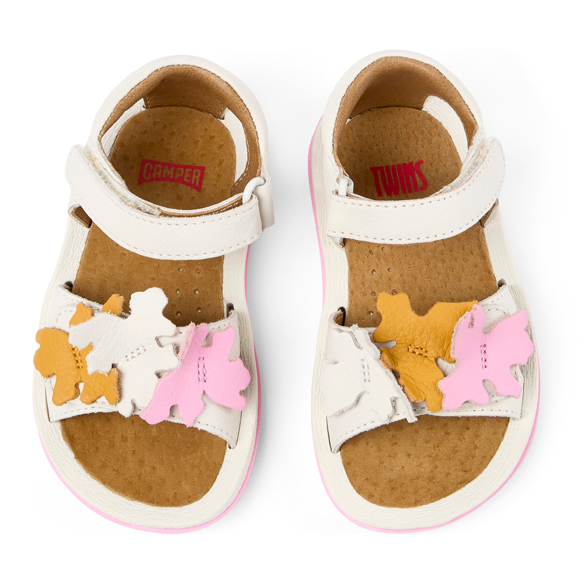 Sandalias - CAMPER Bicho - Blanco - Cuero liso