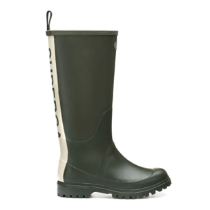 Superga - Botas de goma Unisex Verde - 799 Rubber Boots Lettering