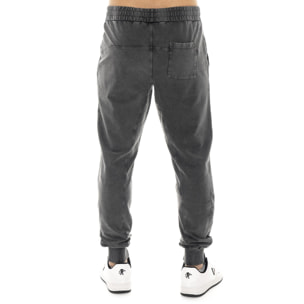 Pantalone da uomo non garzato in tessuto lavato Leone Old Wash
