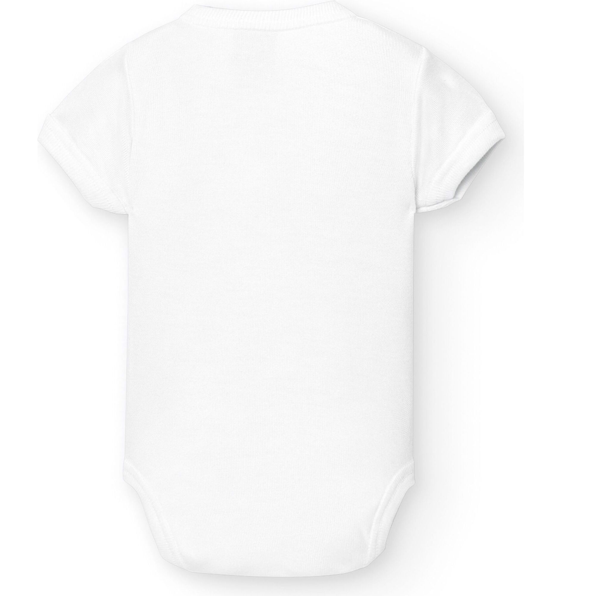 Body cruzado bebé manga corta bambú