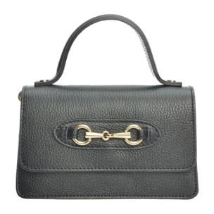 Borsa a spalla Anna Luchini Nero