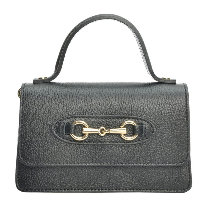 Borsa a spalla Anna Luchini Nero