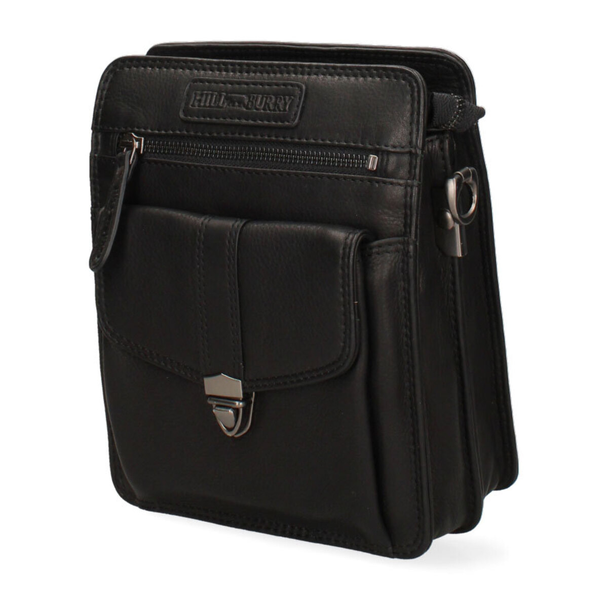 Borsa a tracolla  da uomo In Vera pelle Made in Italy 22,5x18x9 cm