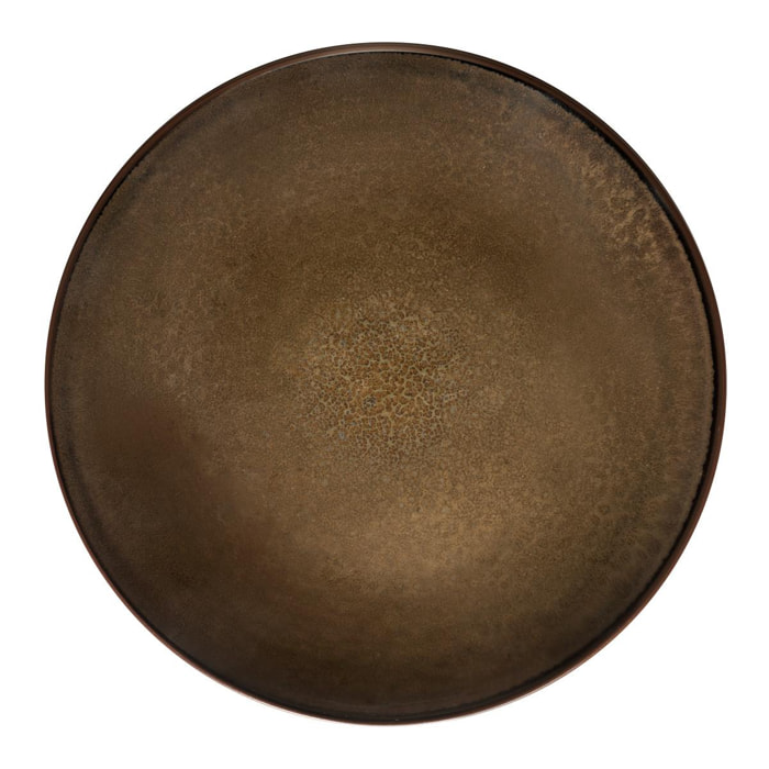 Tara Bronze - 6 assiettes plates