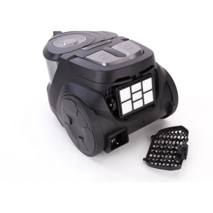 Aspiradora JATA AP998 multiciclónica sin bolsa. 3 litros de capacidad. Máxima succión