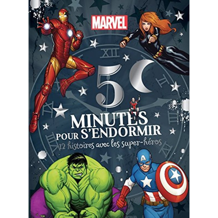 Caussé, Emmanuelle | AVENGERS - 5 Minutes pour S'endormir - 12 Histoires avec les Super-héros - MARVEL | Livre d'occasion