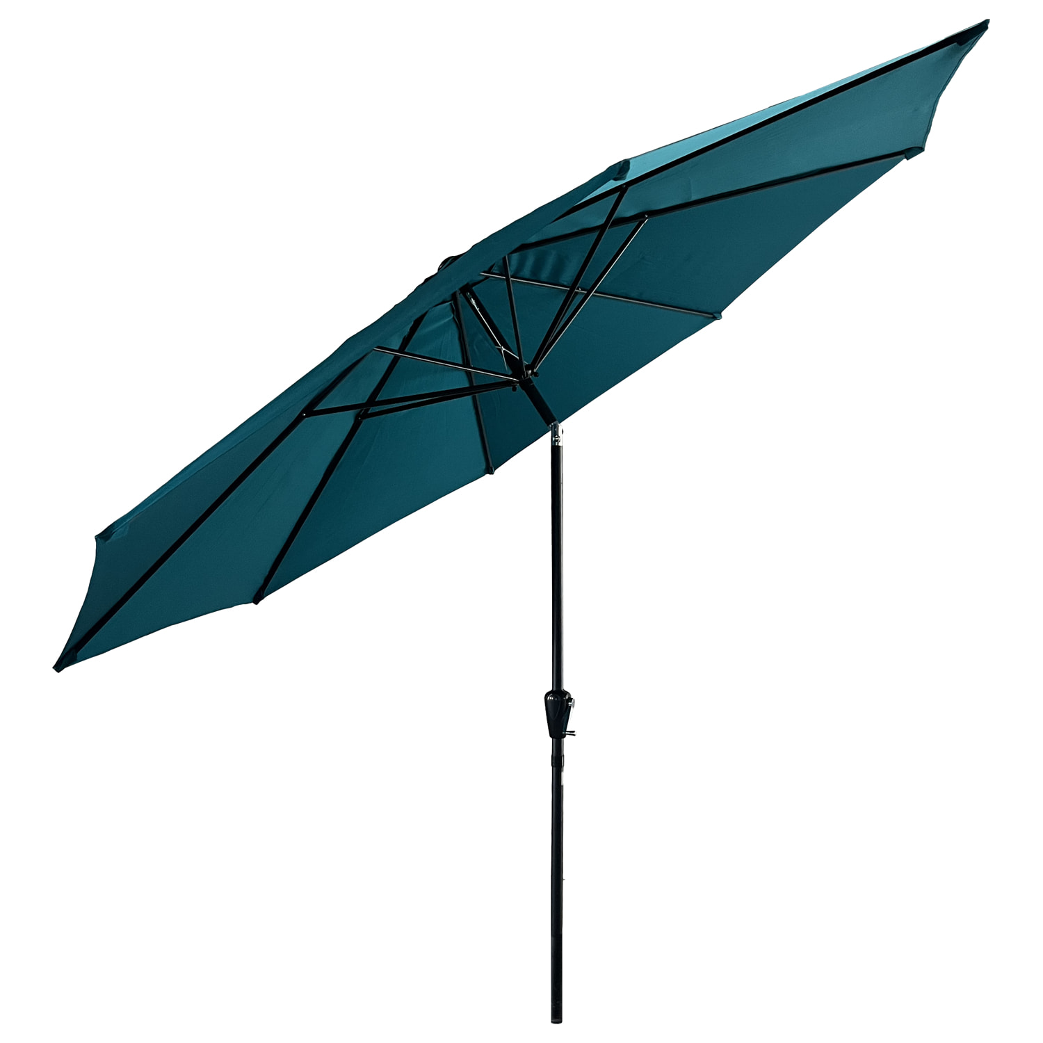 Parasol droit HAPUNA rond - Bleu
