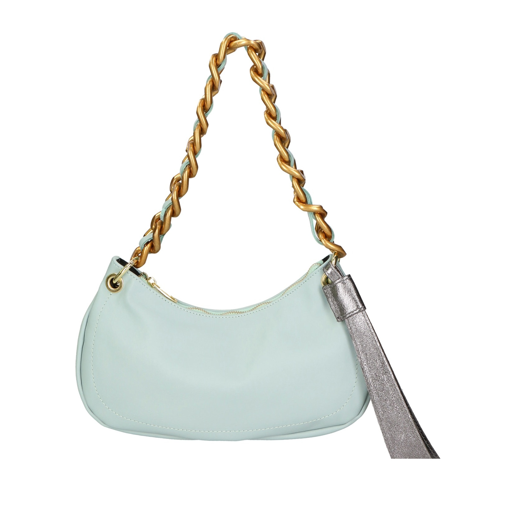 Borsa a spalla da donna - Modello Ferrara - Vera pelle - 32.0 x 14.0 x 8.0 cm