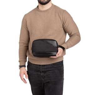 Pochette  da uomo Textile Polyester 25x17x8 cm