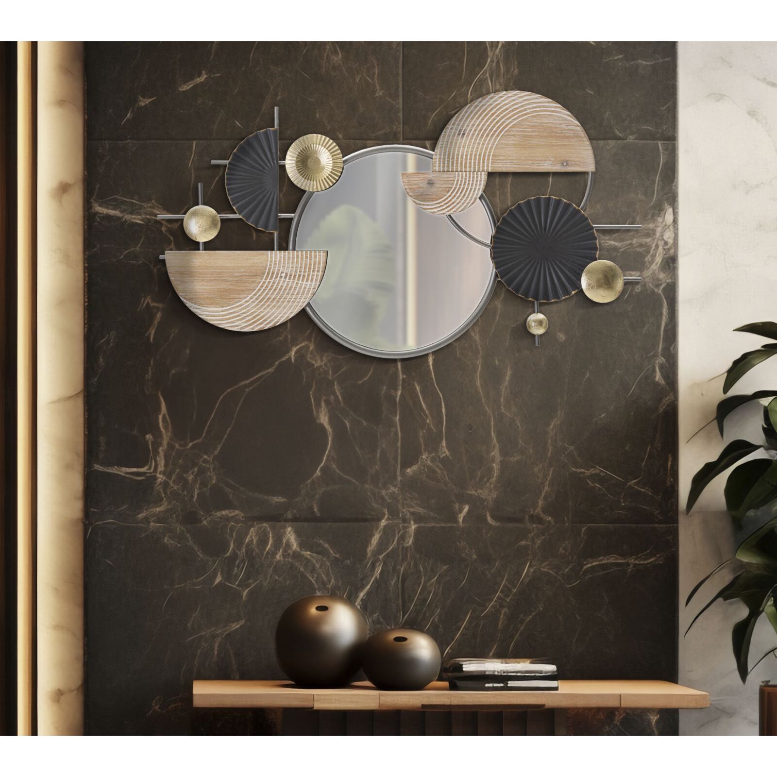 SPECCHIO DA MURO ABSTRACT CM 90,2X5,1X50,2