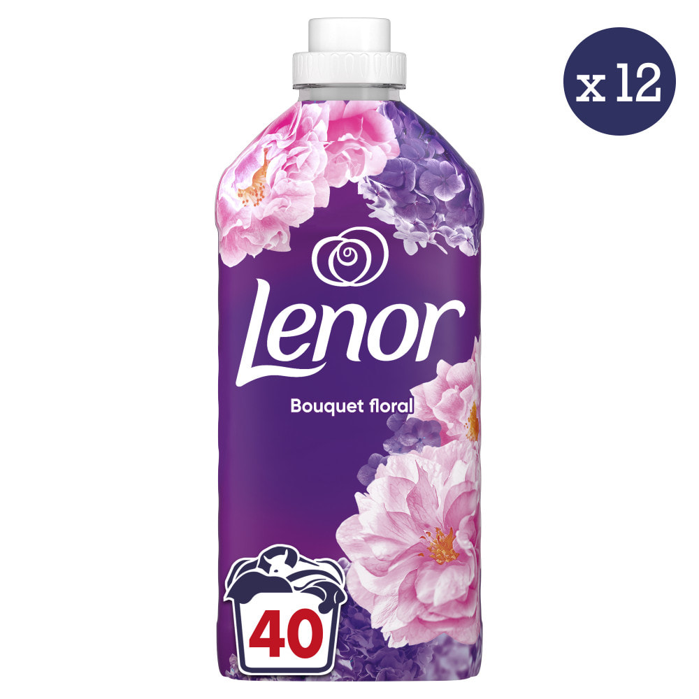 12x40 Lavages Bouquet Floral - Adoucissant Lenor