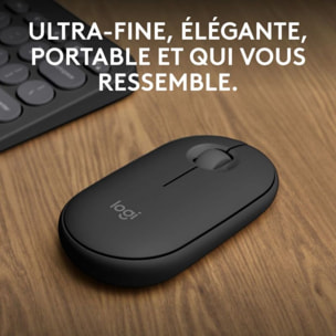 Souris sans fil LOGITECH Pebble 2 M350s Graphite