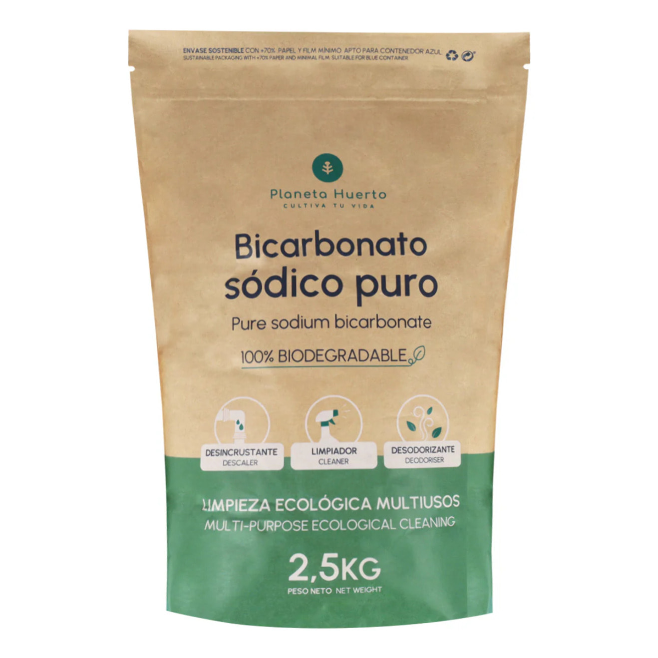 Pack limpieza Eco Zero Waste XL Planeta Huerto