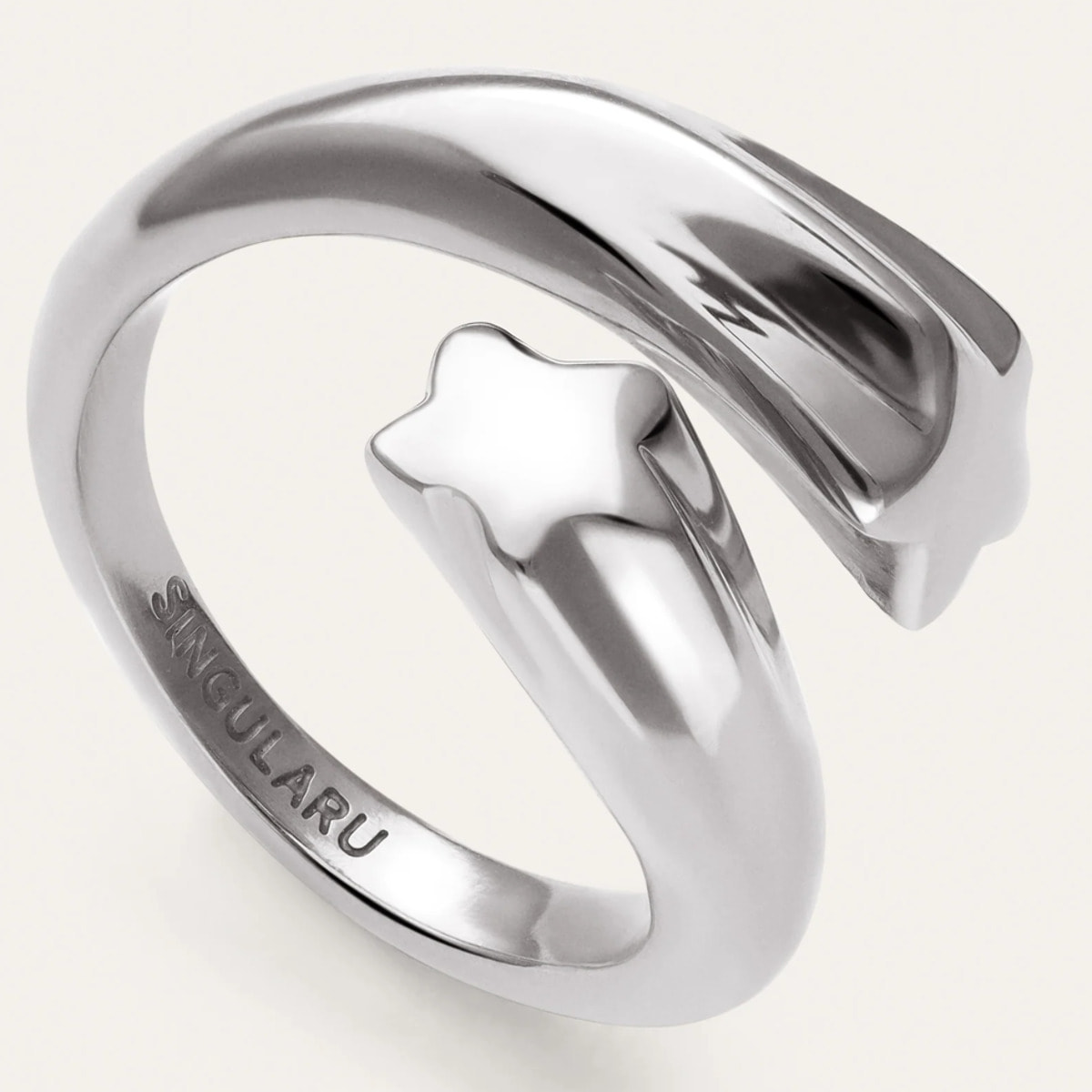 Anillo Abbraccio Stars Acero