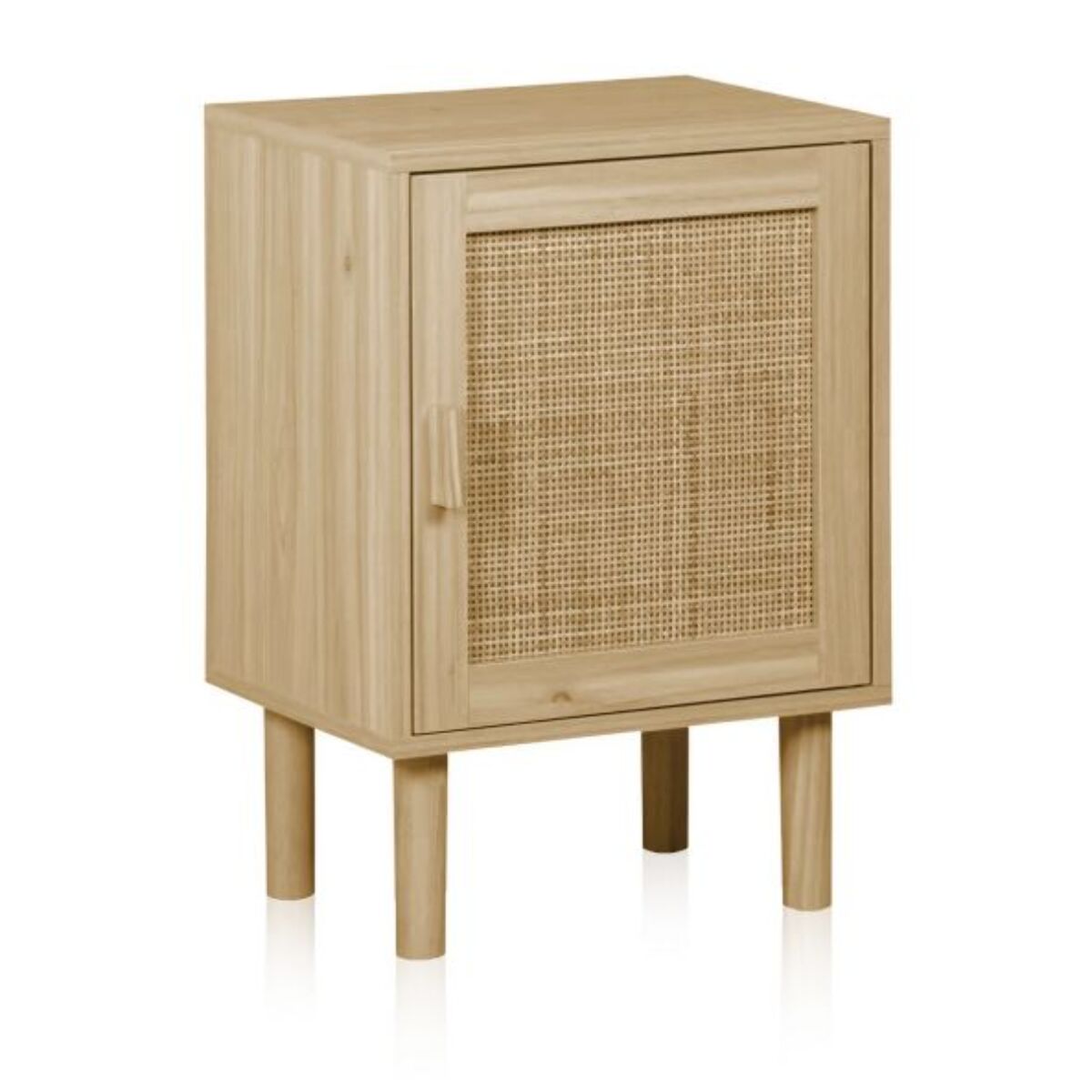 Mesita de noche Made Pino - Rattan
