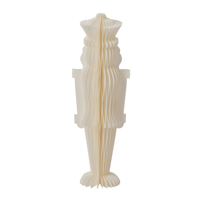 J-Line Casse-noisette - papier - blanc cassé - small