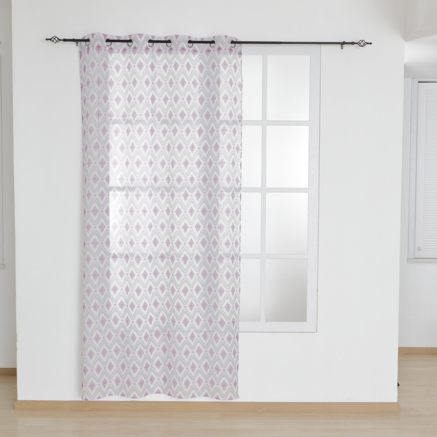 Tenda traslucida con stampa 140x260 cm.