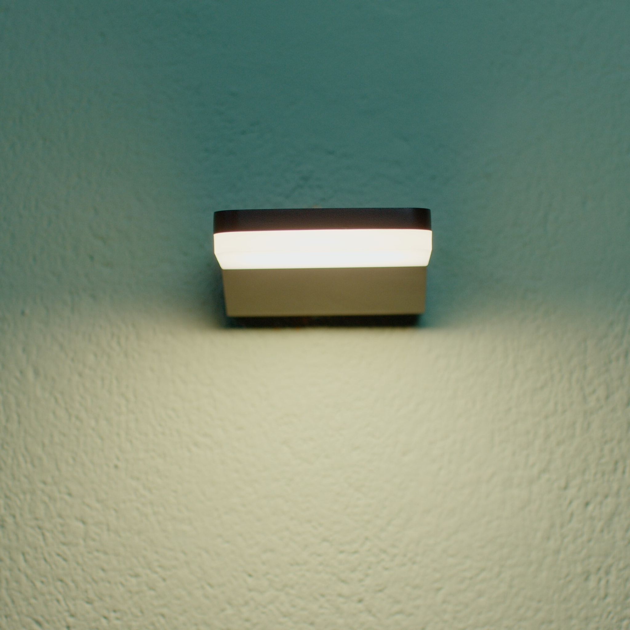 Forlight LIS - Foco Proyector de Jardín Solar con 3 Proyectores y 1 Placa Solar. Acero Inoxidable y Policarbonato Negro