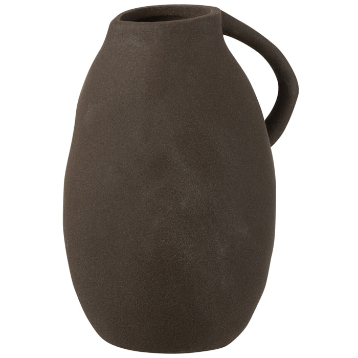 J-Line Vase - Ceramique - Noir - Medium