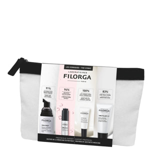 Les Iconiques - Coffret Skin-Prep 30ml + Optim-Eyes 3en1 4ml + NCEF-Revitalize 5ml + Time-Filler 5XP 15ml