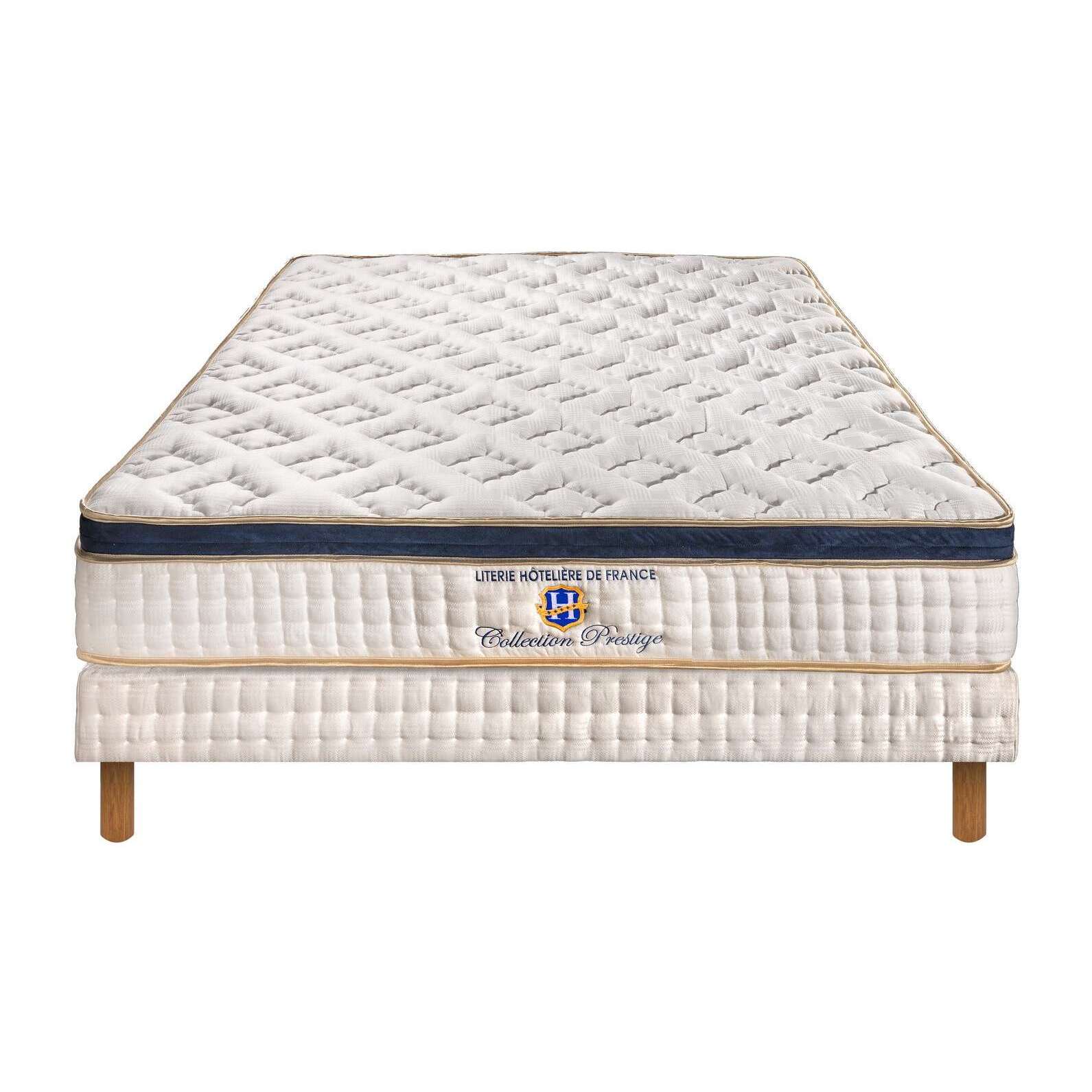 ENSEMBLE Majestic - Matelas 2 places + 1 Sommier