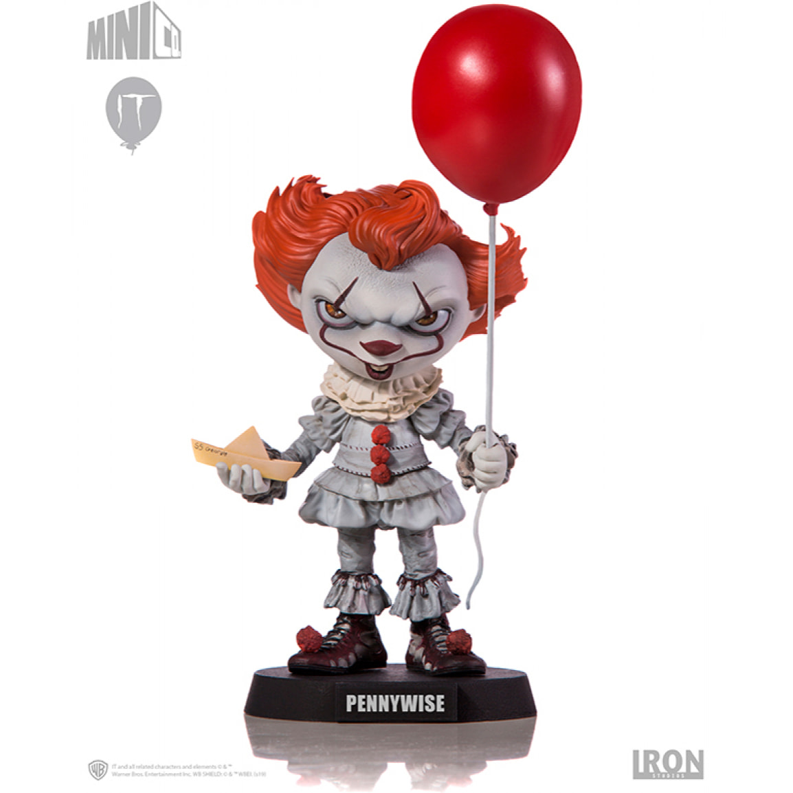 IT Movie Statua MiniCo Pennywise Iron Studio