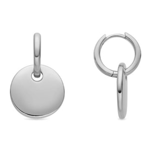 Pendientes con - acabado plata - Lieb